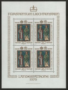 $Liechtenstein Sc#674a M/NH/VF, S/S Cv. $56 