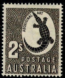AUSTRALIA SG224, 2s chocolate, NH MINT.
