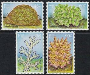 1989 Fiji 602-605 Corals 14,00 €