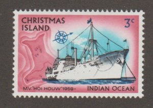 Christmas Island 41 Ship - MNH