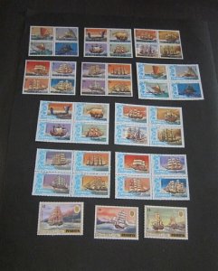 Penrhyn Island 1981 Captain Cook Sc160-172 set MNH