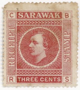 (I.B) Sarawak Revenue : Receipt 3c (1885)