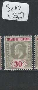 MALAYA STRAITS SETTLEMENTS (P0410B) KE 30C  SG 117   MOG   COPY 2