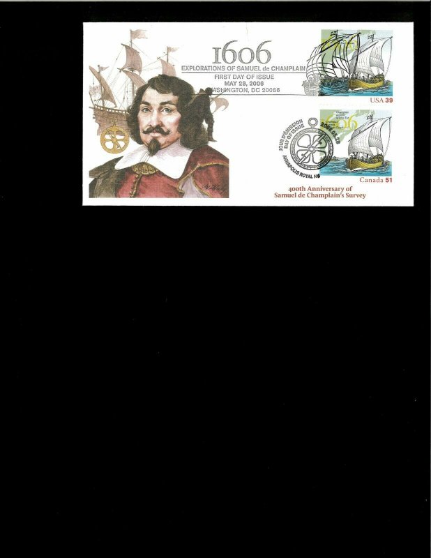 2006 FDC Samuel de Champlain Washington DC