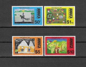 JAMAICA 1991 SG 798/801 MNH