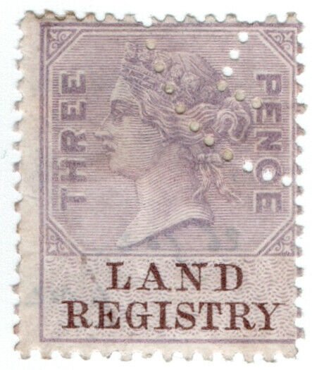 (I.B) QV Revenue : Land Registry 3d (1879)