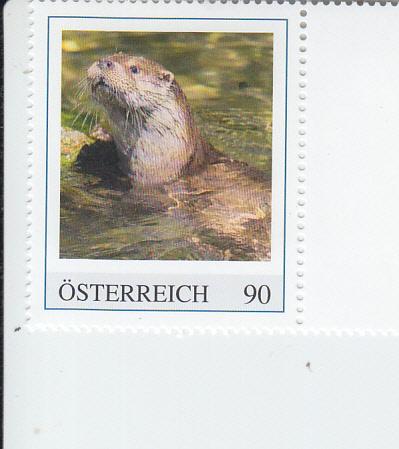 2018 Austria Otter Animals At Home in Water (Scott NA) MNH