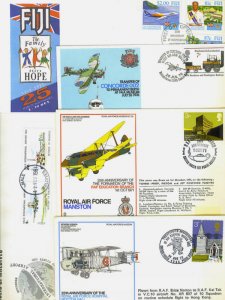 BRITISH COMMONWEALTH 1970's TRANSPORTATION AIRMAIL,TRAI