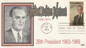 15 Lyndon Johnson Memorial Covers