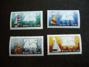 Stamps - Brazil - Scott# 1608-1611 - Mint Never Hinged Set of 4 Stamps