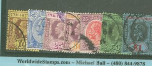 Straits Settlements #191/199 Used Single