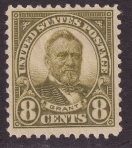 Sc# 560 U.S 1923 U.S. Grant 8¢ issue unwmk perf 11 MNH CV $37.50