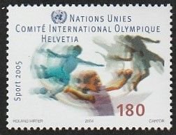United Nations Geneva  Sc# 433  Sports