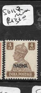 INDIA  NABHA(PP3108B)  KGVI 4A 112  MNH