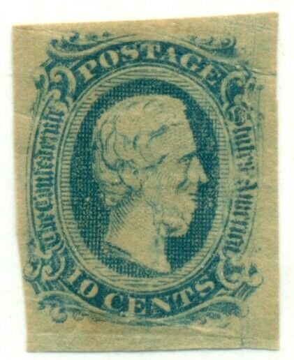 CONFEDERATE STATES #11, Mint Hinged, Scott $18.00