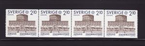 Sweden 1628 Strip of 4 MNH Europa