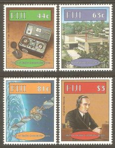 FIJI Sc# 753 - 756 MNH FVF Set of 4 Radio Satellites Space