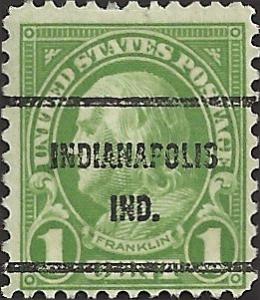 # 632 USED GREEN BEN FRANKLIN