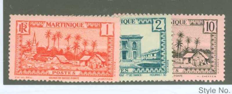 Martinique #133-135  Multiple