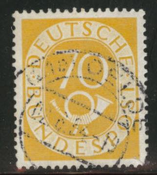 Germany Scott 683 used 1952 stamp set CV$11.50