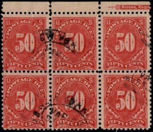 USA SC #J67a U B6 1917 50c Postage Due P11 CV $9.50