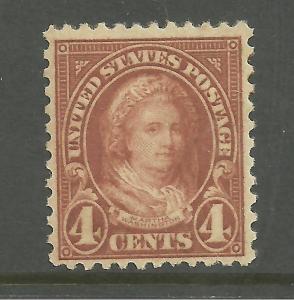 #636 Martha Washington Single Mint Never Hinged