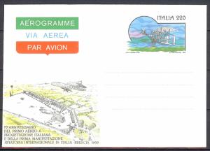 1979 - ITALY - AEREGRAMME - MNH **