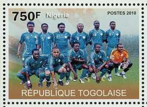 Africa Football Cup of Nations Stamp Nigeria Ghana Algeria Egypt S/S MNH #3683