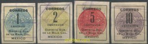 683740 USED MEXICO 1915 CUADRO DE INSCRIPCIONES EN NEGRO - CORREOS DISTRITO S...
