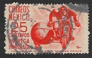 SD)1950-51 MEXICO IMMEDIATE DELIVERY, SPECIALIZED DELIVERY COURIER 25C SCT