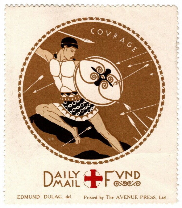 (I.B) Great War Cinderella : Daily Mail Red Cross Fund (Courage)