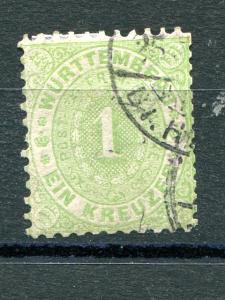 Wuerttemberg #53  Used F-VF