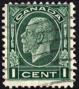 Canada SC#195 1c King George V Single (1932) Used