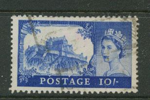 Great Britain QE II  SG 597a  Used  Bradbury Wilkinson printing