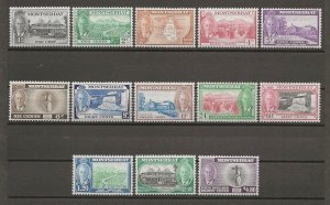 MONTSERRAT 1951 SG 123/35 MNH Cat £80