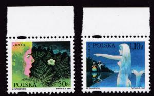 Poland 1997 (2) Folk Tales Complete  Mermaid VF/NH