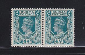 Burma 28 Pair MNH King George VI (A)