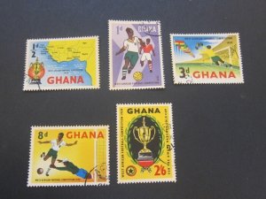 Ghana 1959 Sc 61-5 set FU