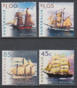 Australia 1729-1732 Sailing Ships MNH VF