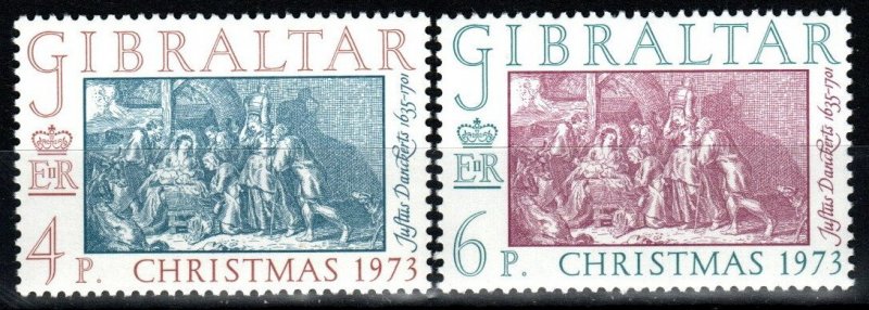 Gibraltar #303-4 MNH