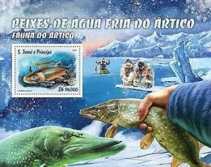 2016 S.Tome&Principe - Arctic Fish. Michel: 6795 / Bl.1208  |  Scott Code: 3154