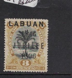 Labuan SG 85 Paper On Back MOG (1hcz) 