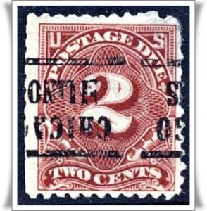 ♦SC#J62 2¢ Postage Due Precancelled (Chicago, IL) Used * 