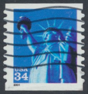 USA SC# 3452  Used Statue of Liberty  see details & scans