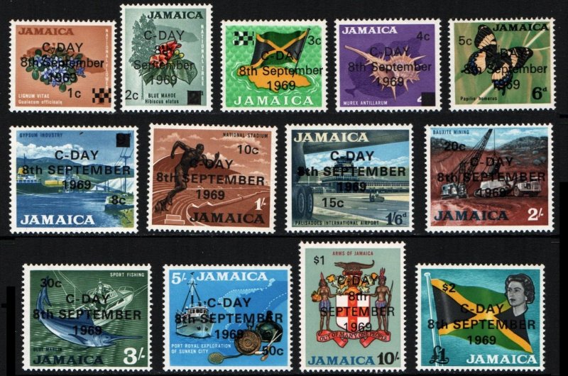 Jamaica # 279 - 291 MNH