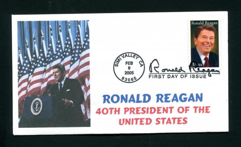 Sc. 3897 Ronald Reagan FDC - Thrifty Photo Cachets 2