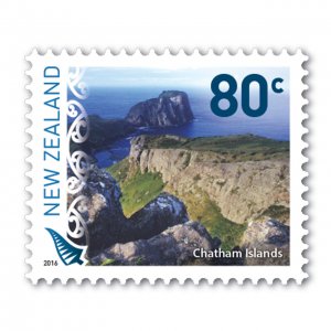 New Zealand 2016 Scenic Definitives 80c Chatham Islands Mint MNH