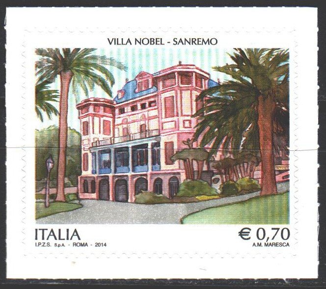 Italy. 2014. 3731. Architecture. MNH.