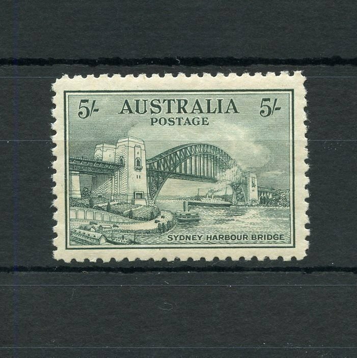 AUSTRALIA SYDNEY BRIDGE  SCOTT#132  MINT NEVER HINGED--SCOTT VALUE $1300.00