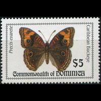 DOMINICA 1994 - Scott# 1699 Butterfly $5 NH